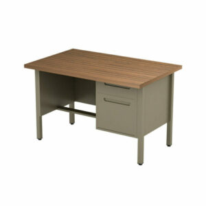 Escritorio metálico mod Nova con 2 cajones de 1.20m x 0.75m