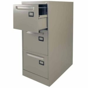 Archivero metálico de 3 gavetas reforzado mod  Nova