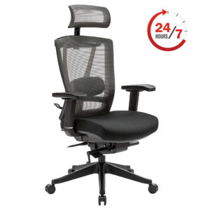 Sillón heavy duty de alto rendimiento para cuarto de control mod HI mesh
