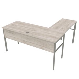 Escritorio en L mod Urban 602 de Linea Italia de 1.50m x 1.50m