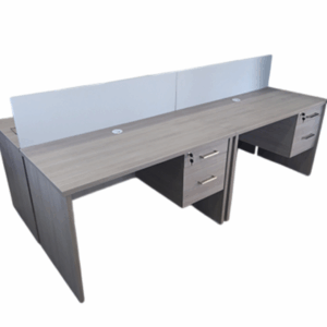 Módulo de trabajo mod Stark para oficina para 4 usuarios             Tampico